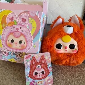 Baby Three Take me out zipper bag series. New and confirmed ‘Fox’